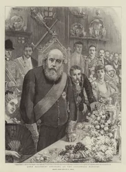 Lord Salisbury Speaking at the Guildhall Banquet